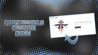 devChallenges io #1 l 404 page