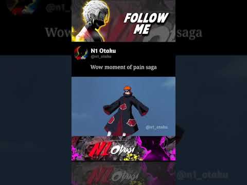 😲WOW Moment of Naruto PAIN SAGA  #N1Otaku #shorts