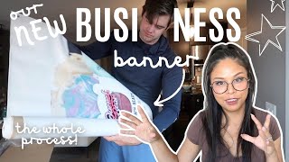 Buying a Banner for my Soap Business from Vistaprint!