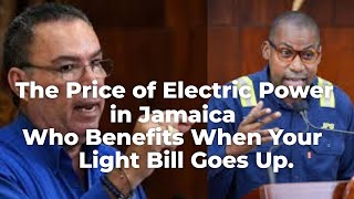 The Price of Power in Jamaica  Who Benefits When Your Light Bill Goes Up