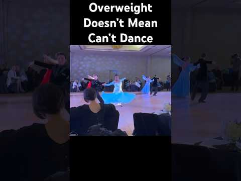 Break stereotypes: Retirement ballroom dancing with extra weight