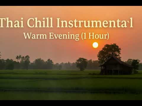 Thai Chill Instrumental — Warm Evening (1 Hour)  เพลงบันเลงไทยชิล — แสงเย็นอุ่นใจ (1 ชั่วโมง)