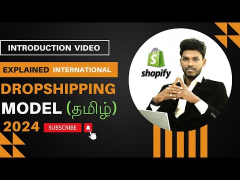 Explained International Shopify Dropshipping Model 2025 | Tamil #shopifydropshipping