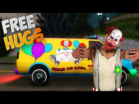 Trolling ADMINS As A CREEPY CLOWN... GTA 5 RP