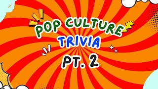 Pop Culture Trivia Part 2! 20 Questions and it’s Multiple Choice #popculturetrivia #popculturequiz