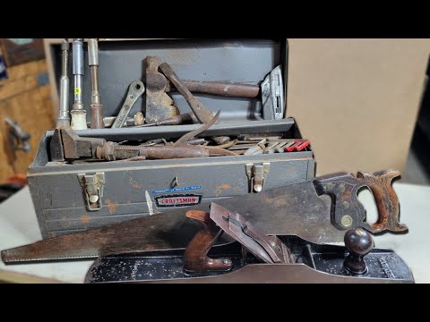 Tool Haul - Toolbox Full of Vintage & Antique Tools plus an INCREDIBLE Find!