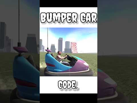 Bumper Car Cheat Code in India Bike Driving 3D #shorts #indianbikedriving3d #viralshorts