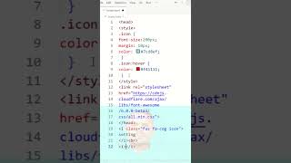 HTML Tutorial for Beginners / html learn / icon setting flashlight tag