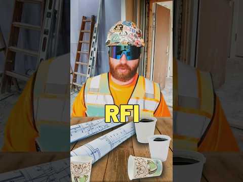 RFI - Request For Information #construction #contractor #blueprint #shorts #architect #engineer