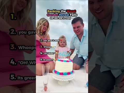 Ranking the Worst Gender Reveal Fails 😭