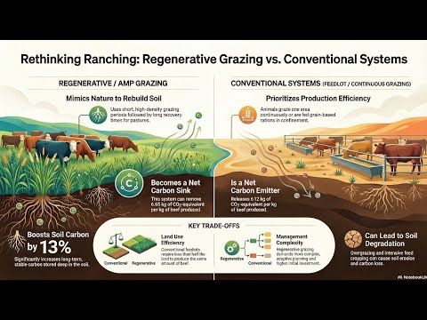 Regenerative Grazing and Soil Carbon Sequestration Management