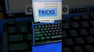 double underline in ms word #msoffice #msword #computer #gkquestion #shorts #computereducational