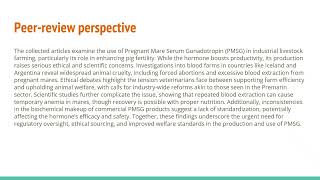 Final Group Project presentation for ANSC 107 Group 37