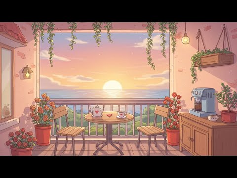 Wednesday Lofi Coffee☕Coastal Dreams 🌊 Lofi Hip Hop - Beats to relax//chill
