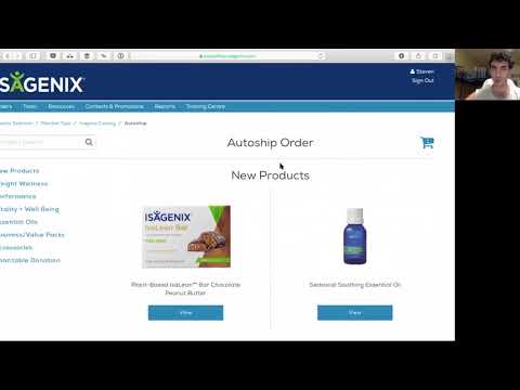 How to Create Recommended Carts For The IsaLife App