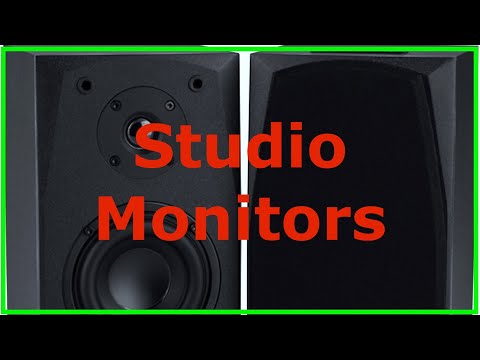 Video Editing Studio Monitors