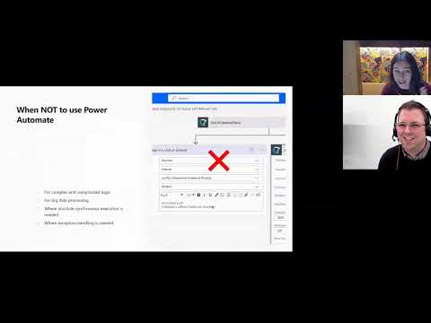 My Power Automate Experience with Martina Willig and Tom Arbuthnot