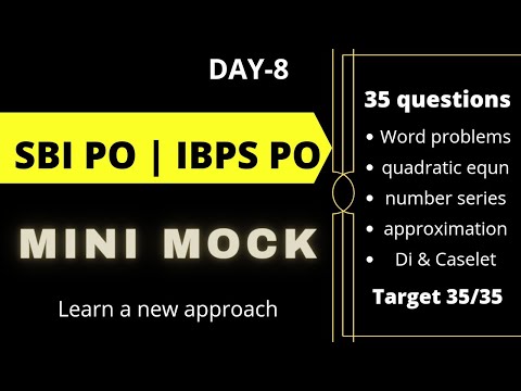 SBI PO | IBPS PO MINI MOCK EXPECTED QUESTIONS