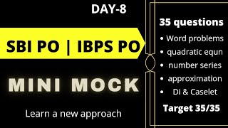 SBI PO | IBPS PO MINI MOCK EXPECTED QUESTIONS