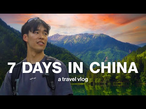 How to spend 7 days in CHINA 🇨🇳 Travel Vlog