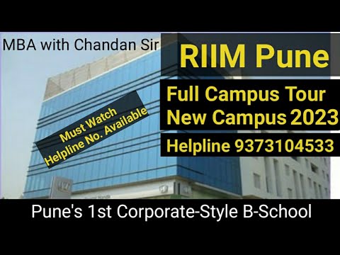 RIIM Pune Full Campus Tour | New Campus 2025 | PGDM Campus | RIIM Pune College Video | RIIM Helpline