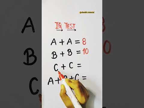 IQ test 👨‍🏭 || #upsc #iqtest #maths #education #english #competitiveexams #ssccgl  #shaikhtutorial