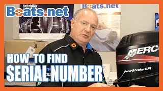 How to Find the Serial Number on a Mercury Outboard | Mercury Outboard Serial Number Location