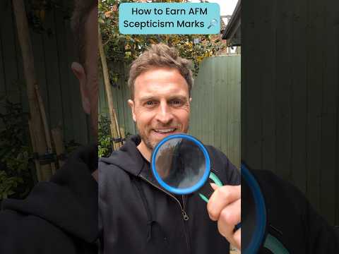 Tip from the AFM examiner! 🧐 How to earn scepticism marks in the exam #ACCA #AFM #Scepticism #PSM