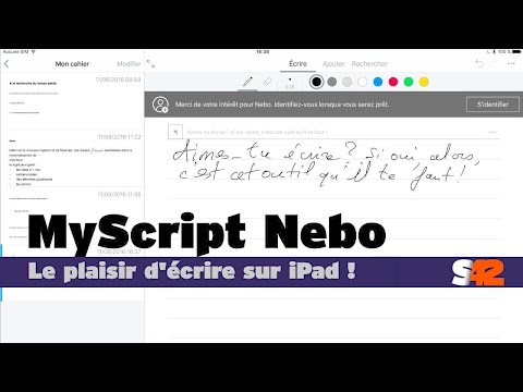 Test de Nebo, pour écrire à la main sur iPad