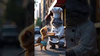 Created with AI animation tools, this cartoon brings a new life to cat lovers everywhere.