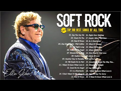 Eric Clapton, Phil Collins, Bonnie Tyler, John Denver 🎸 90's Soft Rock Playlist Greatest Hits