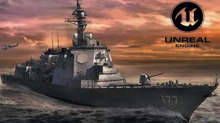 Epic Warship Scene Created in Unreal Engine 5 | Stunning 3D Art Showcase