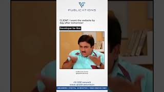 When Clients Want a Website in 2 Days | Developer Life😂#agencylife #developerlife #funnyreels #viral