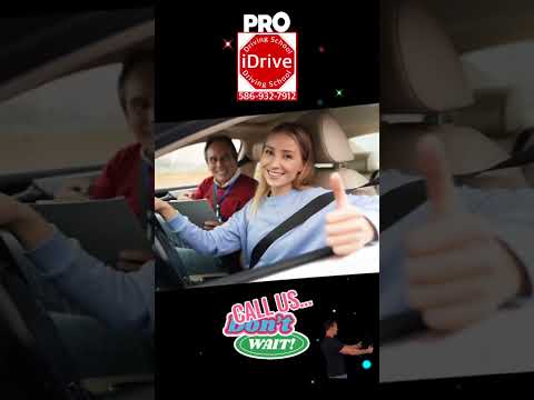 IDRIVE DRIVING SCHOOL, Packages Available, More Savings, Call Now! 586-932-7912.