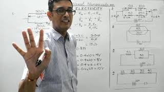 #Physicsforclass10 (Electricity E11) -Numericals on finding current and potential difference