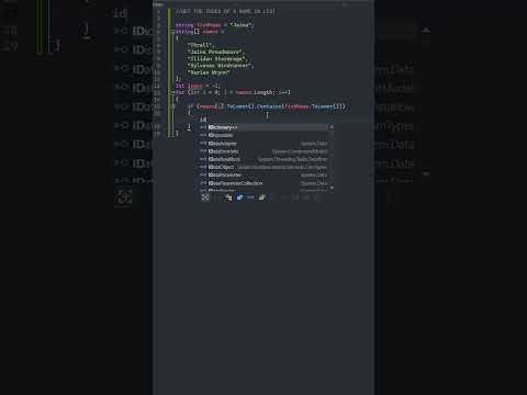 Get index in list in c# #programming #csharp #desarrollo #programaciónweb