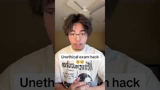 I was so scared I’d get caught😭 #studytips #collegetips #exampreparation