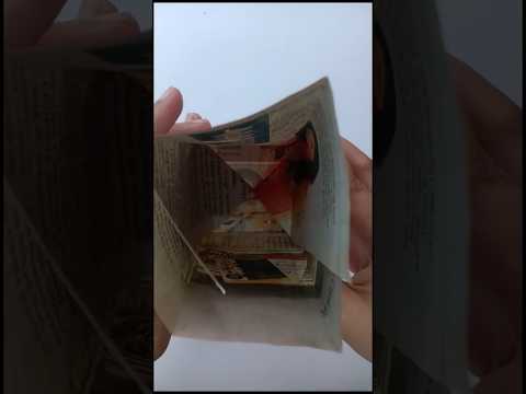 Make ECO-FRIENDLY Gift Bags in Minutes from Old Newspapers