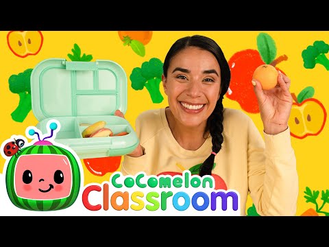Fruit and Vegetable Challenge with Ms. Appleberry | Snack Time for Kids | CoComelon Classroom