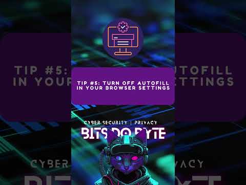 Boost Browser Security - Privacy Secrets! #bitsdobyte #cybersecurity  #privacy #browser #shorts