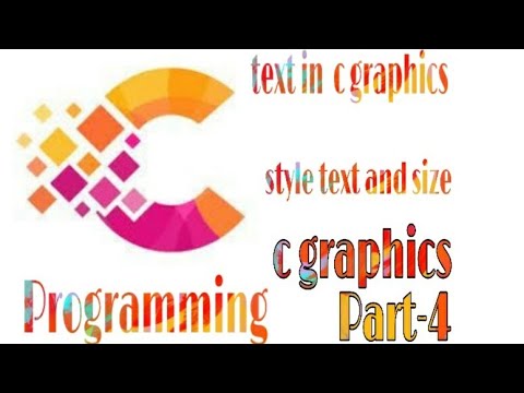 How to style text in c graphics part-4,textstyle in graphics text size in grapgics