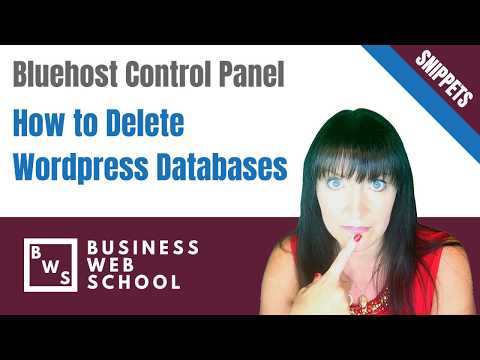 How to Delete a Wordpress Database (MySQL and phpMyAdmin)