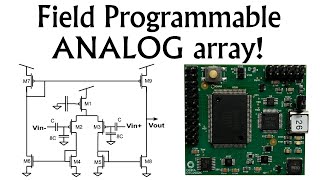 Floating-Gate FPAA Now Commercially Available! (Field Programmable Analog Array from Okika Devices)