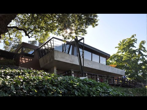 The Jacobsen and  Polin Houses by John Lautner. Complete overview and walkthrough