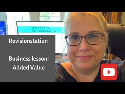 Revisionstation Business Lesson: Added Value