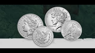 🌮2023 Morgan Silver Dollar & 2023 Peace Silver Dollar🌮