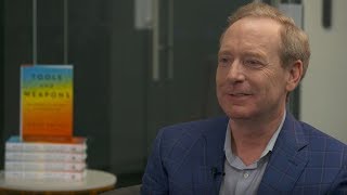 Microsoft President Brad Smith talks artificial intelligence, tech privacy