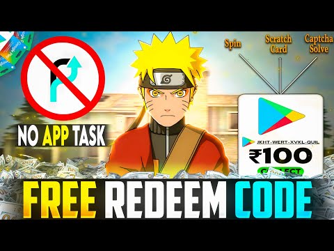 FREE REDEEM CODE APP🔥(NO APP TASK) NEW FREE GOOGLE PLAY REDEEM CODE APPS✅😍