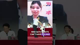 When Technology Meets Tenderness  #robot#science #college