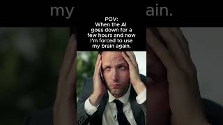 AI: OFF. Panic: ON 😨 #shorts #techproblems #ai